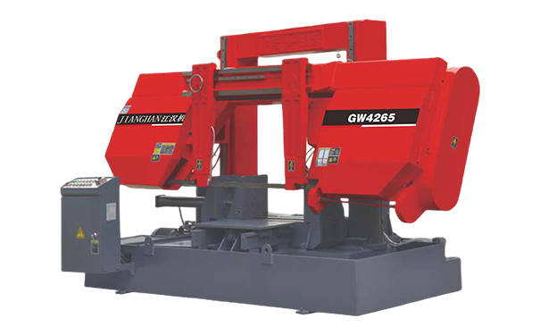 蒙山GW4265双柱龙门卧式带锯床