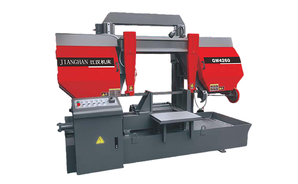 蒙山GW4260双柱龙门卧式带锯床