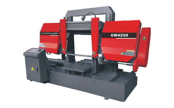 蒙山GW4250双柱龙门卧式带锯床